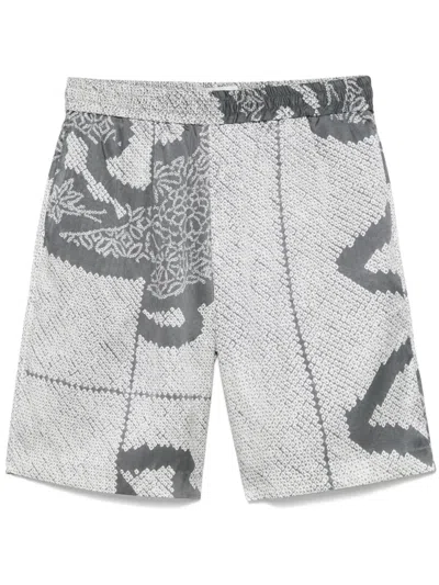 FENG CHEN WANG GRAPHIC-PRINT SHORTS