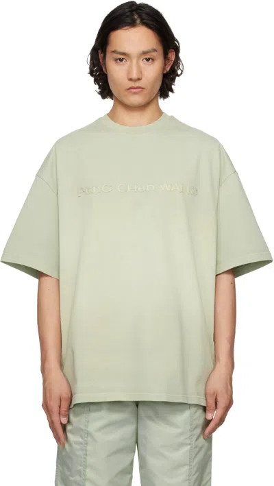 FENG CHEN WANG GREEN TIE DYE T-SHIRT