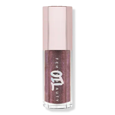FENTY BEAUTY BY RIHANNA GLOSS BOMB OIL LUMINIZING LIP OIL 'N GLOSS - ROSE AMBER