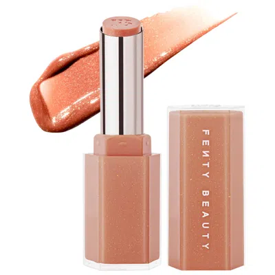 FENTY BEAUTY BY RIHANNA GLOSS BOMB STIX HIGH-SHINE GLOSS STICK N3 - FENTY GLOW 0.12 OZ / 3.6 G