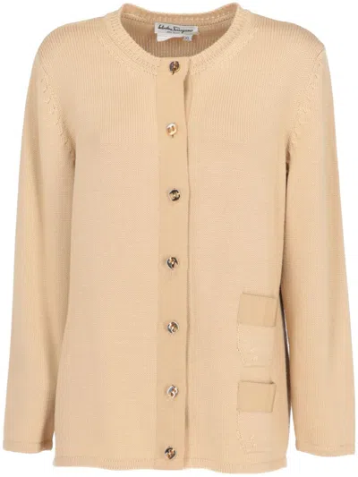 FERRAGAMO 1980S BUTTONED CARDIGAN