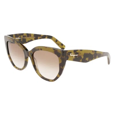 FERRAGAMO FERRAGAMO ACETATE WOMEN'S SUNGLASSES