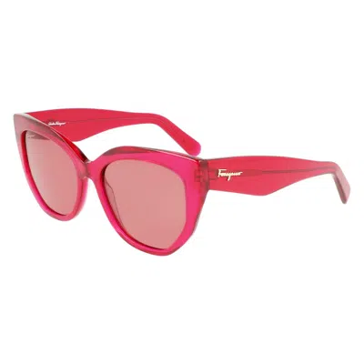 FERRAGAMO FERRAGAMO ACETATE WOMEN'S SUNGLASSES
