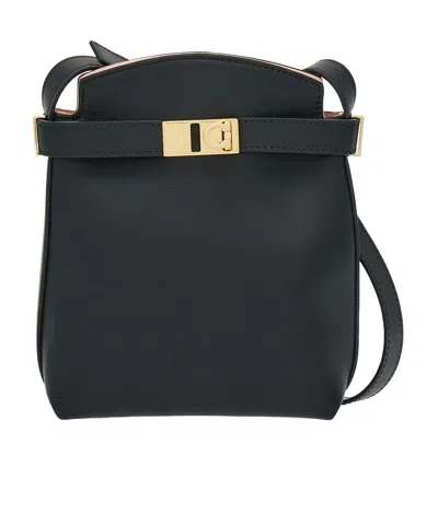 FERRAGAMO FERRAGAMO HUG GANCINI-PLAQUE PHONE HOLDER