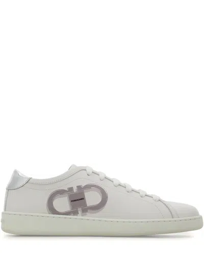 FERRAGAMO DOUBLE GANCINI SNEAKERS