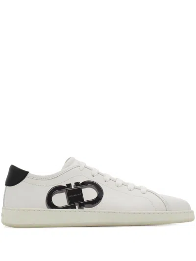 FERRAGAMO DOUBLE GANCINI SNEAKERS