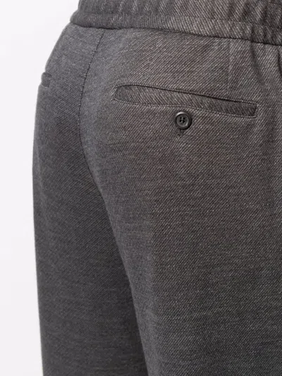 FERRAGAMO FERRAGAMO ELASTICATED-WAISTBAND STRAIGHT-LEG TROUSERS