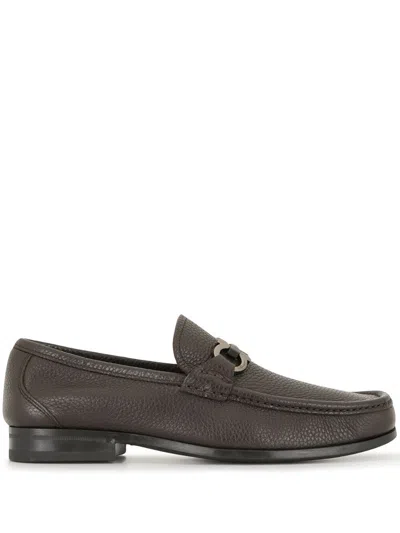 FERRAGAMO FERRAGAMO GANCINI BIT LOAFERS