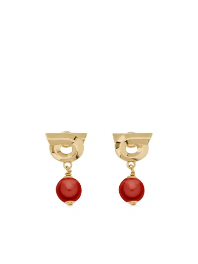 FERRAGAMO GANCINI EARRINGS