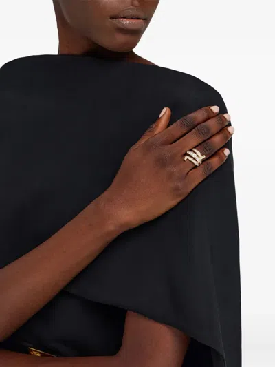 FERRAGAMO GANCINI TRIPLE-BAND RING