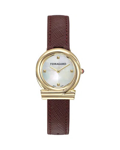 FERRAGAMO GANCINI TWISTED WATCH, 28MM