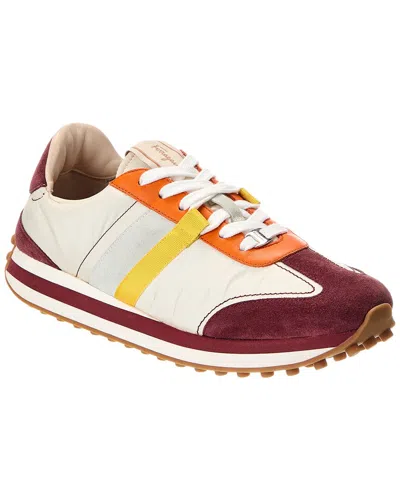 FERRAGAMO FERRAGAMO IULIO SUEDE SNEAKER