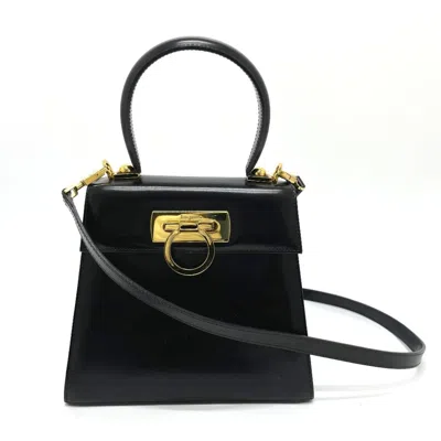 FERRAGAMO LEATHER HANDBAG (PRE-OWNED)