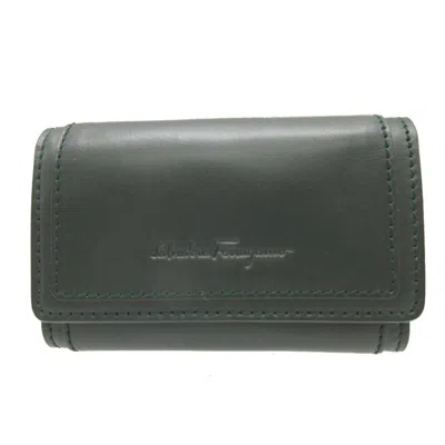 FERRAGAMO LEATHER KEYCASE (PRE-OWNED)