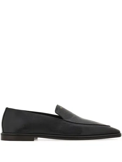 FERRAGAMO LEATHER LOAFERS