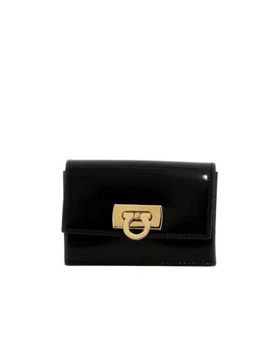 FERRAGAMO LOGO FLIP WALLET