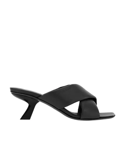 FERRAGAMO LOGO HIGH-HEELED SANDALS
