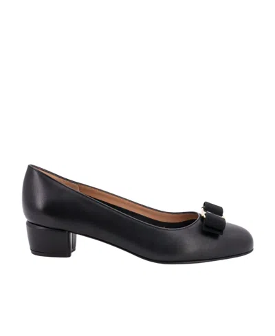 FERRAGAMO SALVATORE FERRAGAMO WITH HEEL BLACK