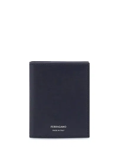 FERRAGAMO LOGO-STAMP CARD HOLDER
