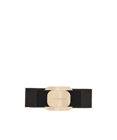 FERRAGAMO LOGO VARA DISK HAIRPIN