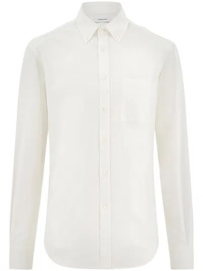 FERRAGAMO LONG SLEEVED COTTON SHIRT