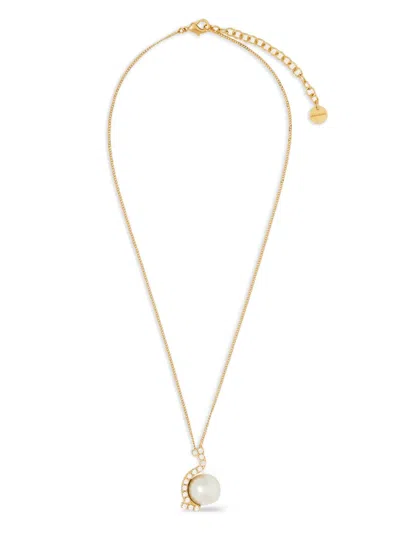 FERRAGAMO PEARL PENDANT NECKLACE