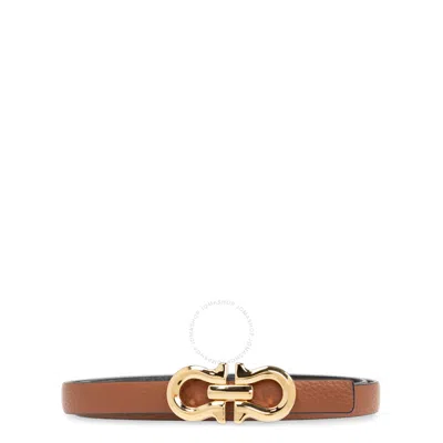 FERRAGAMO FERRAGAMO REVERSIBLE GANCINI BELT