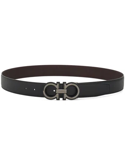 FERRAGAMO REVERSIBLE LEATHER BELT