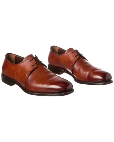 FERRAGAMO FERRAGAMO ROYAL WAX LEATHER LOAFER (AUTHENTIC PRE-OWNED)