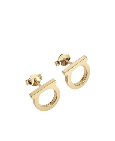 FERRAGAMO SALVATORE FERRAGAMO CLASSIC GANCINI LOGO EARRINGS