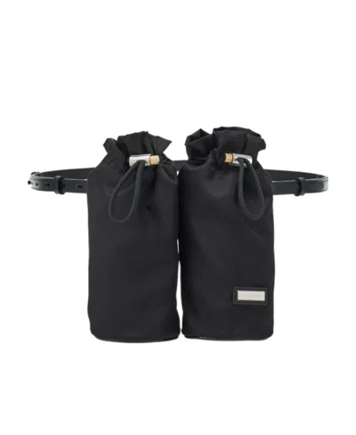 FERRAGAMO SALVATORE FERRAGAMO DOUBLE BELT BAG