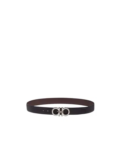 FERRAGAMO SALVATORE FERRAGAMO GANCIN REVERSIBLE BUCKLE BELT