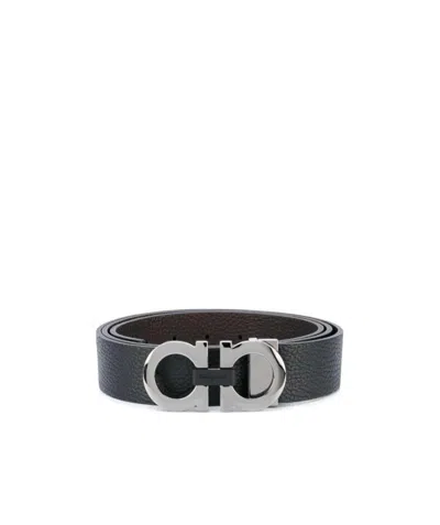 FERRAGAMO SALVATORE FERRAGAMO GANCINI-BUCKLE REVERSIBLE BELT