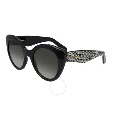 FERRAGAMO SALVATORE FERRAGAMO GREY BUTTERFLY LADIES SUNGLASSES SF964S 003 54