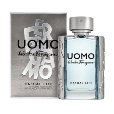 FERRAGAMO SALVATORE FERRAGAMO MEN'S UOMO CASUAL LIFE EDT SPRAY 1 OZ FRAGRANCES 8052086372955