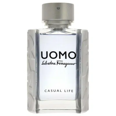 FERRAGAMO SALVATORE FERRAGAMO MEN'S UOMO CASUAL LIFE EDT SPRAY 3.4 OZ (TESTER) FRAGRANCES 8052086373112