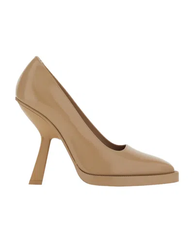 FERRAGAMO SALVATORE FERRAGAMO SHAPED POINTED-TOE PUMPS