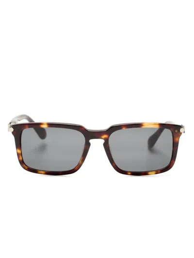 FERRAGAMO SQUARE-FRAME SUNGLASSES