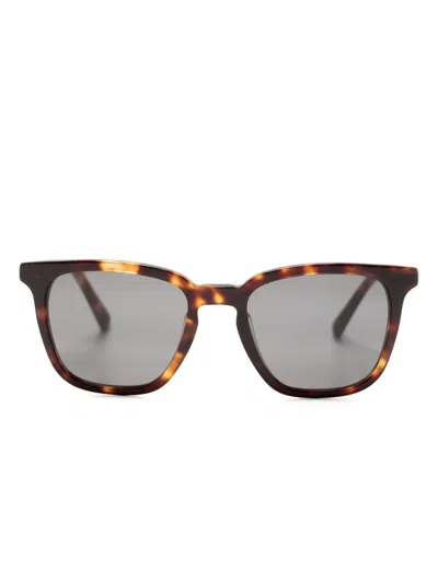 FERRAGAMO SQUARE-FRAME SUNGLASSES