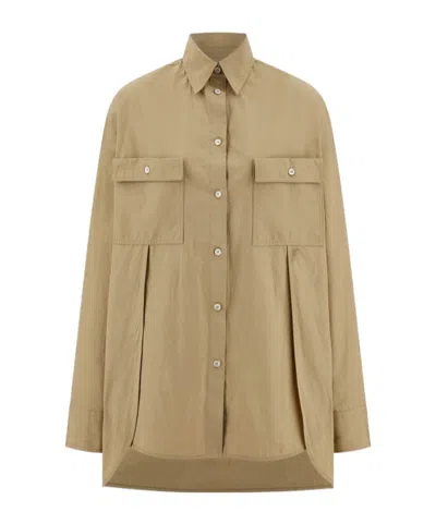 FERRAGAMO FERRAGAMO LONG-SLEEVED POPLIN SHIRT