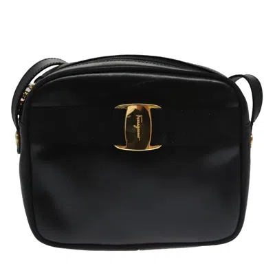 FERRAGAMO VARA LEATHER SHOULDER BAG (PRE-OWNED)