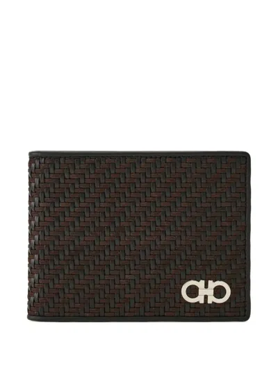FERRAGAMO WOVEN WALLET