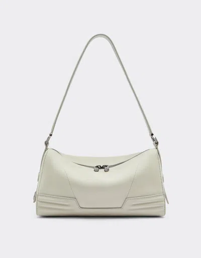 FERRARI FERRARI FERRARI GT SOFT SHOULDER BAG IN NUBUCK LEATHER
