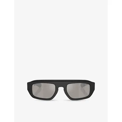 FERRARI WOMENS BLACK FH2010Q PILLOW-FRAME ACETATE SUNGLASSES