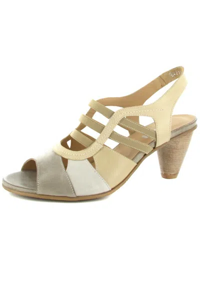 FIDJI FIDJI SANDALETTEN P04 V140 000 DAMENSCHUHE ÜBERGRÖSSEN BEIGE