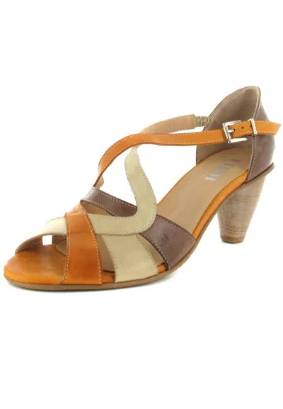 FIDJI FIDJI SANDALETTEN P07 V134 000 DAMENSCHUHE ÜBERGRÖSSEN BRAUN