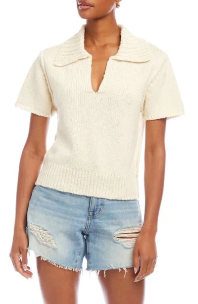 FIFTEEN TWENTY FIFTEEN TWENTY EVIE COTTON JOHNNY COLLAR POLO