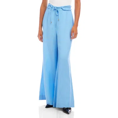 FIFTEEN TWENTY FIFTEEN TWENTY JANA LINEN BLEND WIDE LEG PANTS
