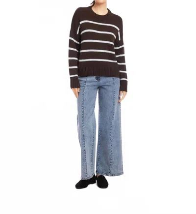 FIFTEEN TWENTY LUCA CREWNECK SWEATER IN STRIPE
