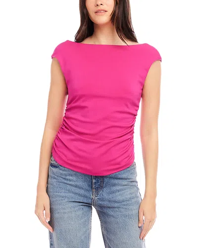 FIFTEEN TWENTY TASHA SIDE SHIRRED TOP